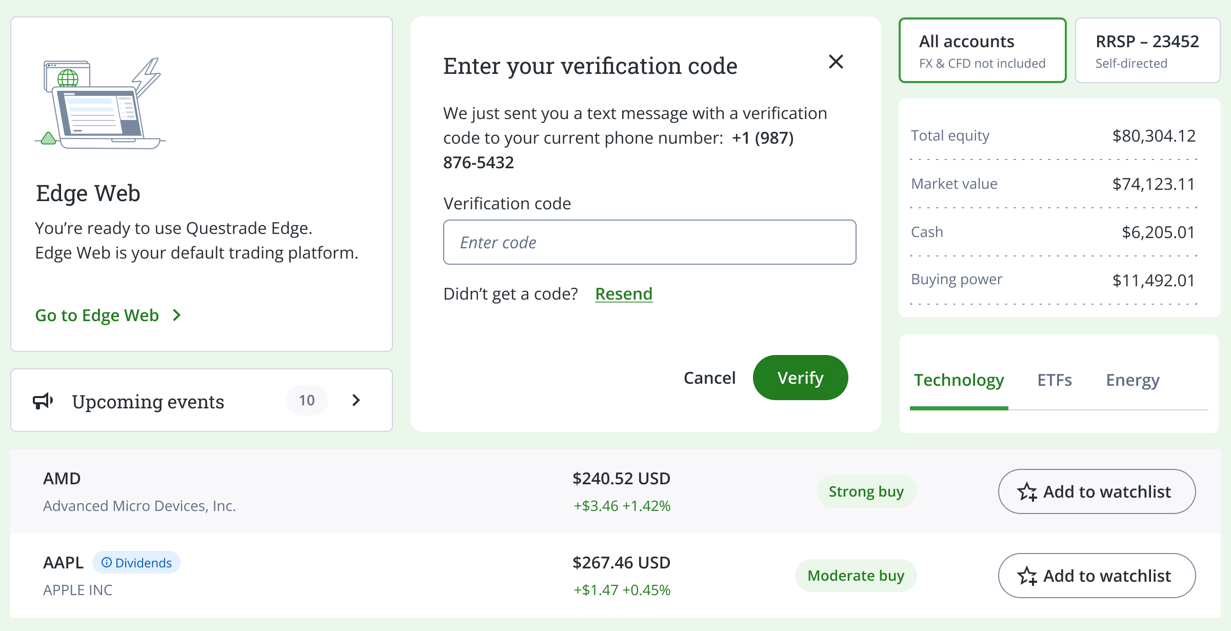 Allspark Questrade design system library